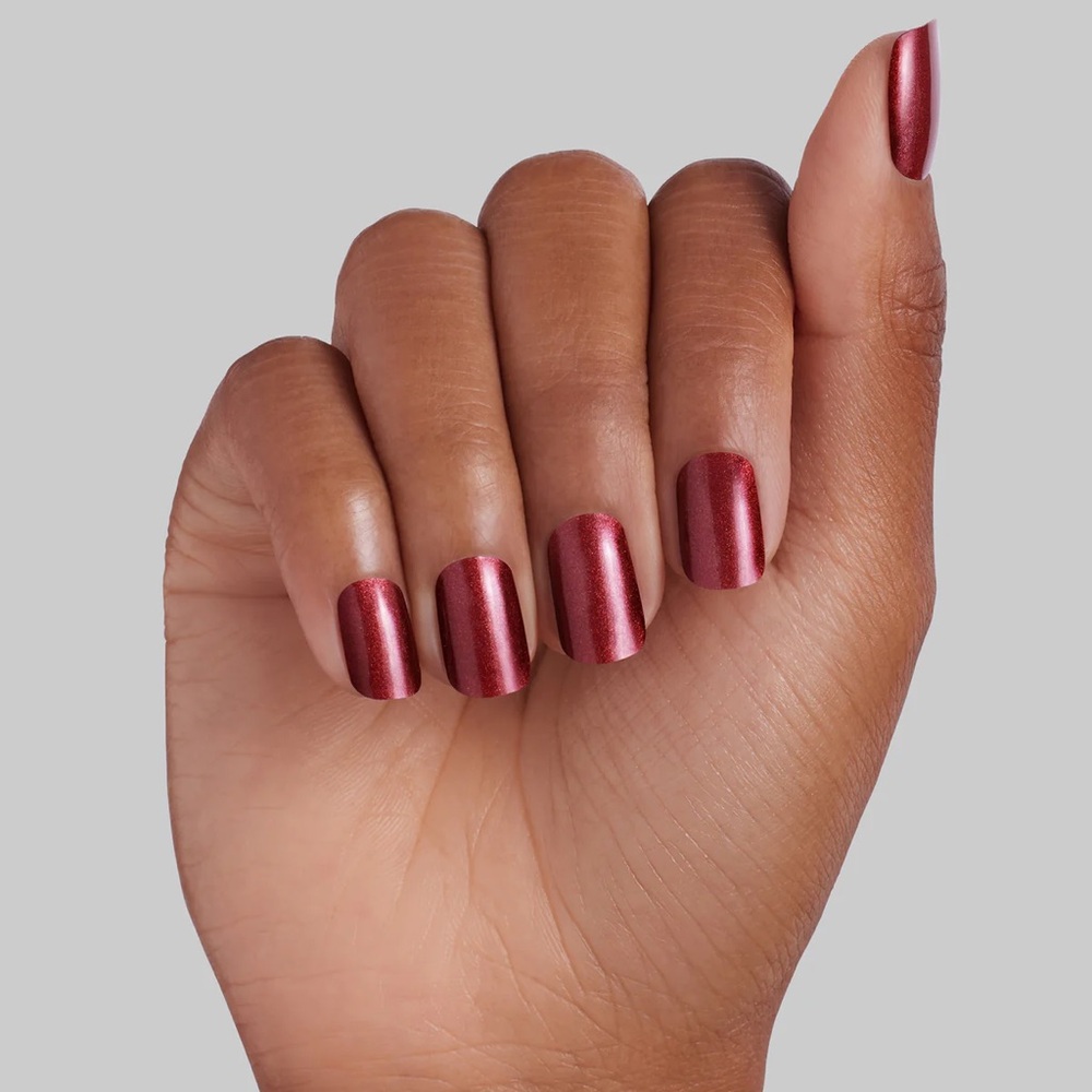 NWT Kleo Kolor Crush it Crimson LED Gel Nail Strips